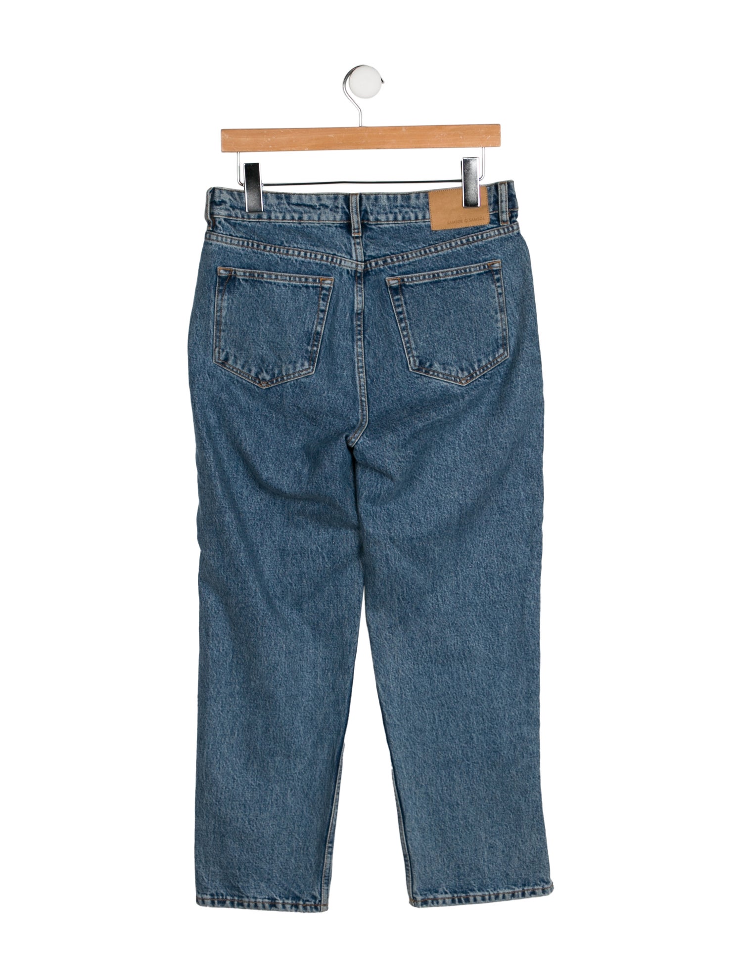 Samsøe High-Rise Straight Leg Jeans