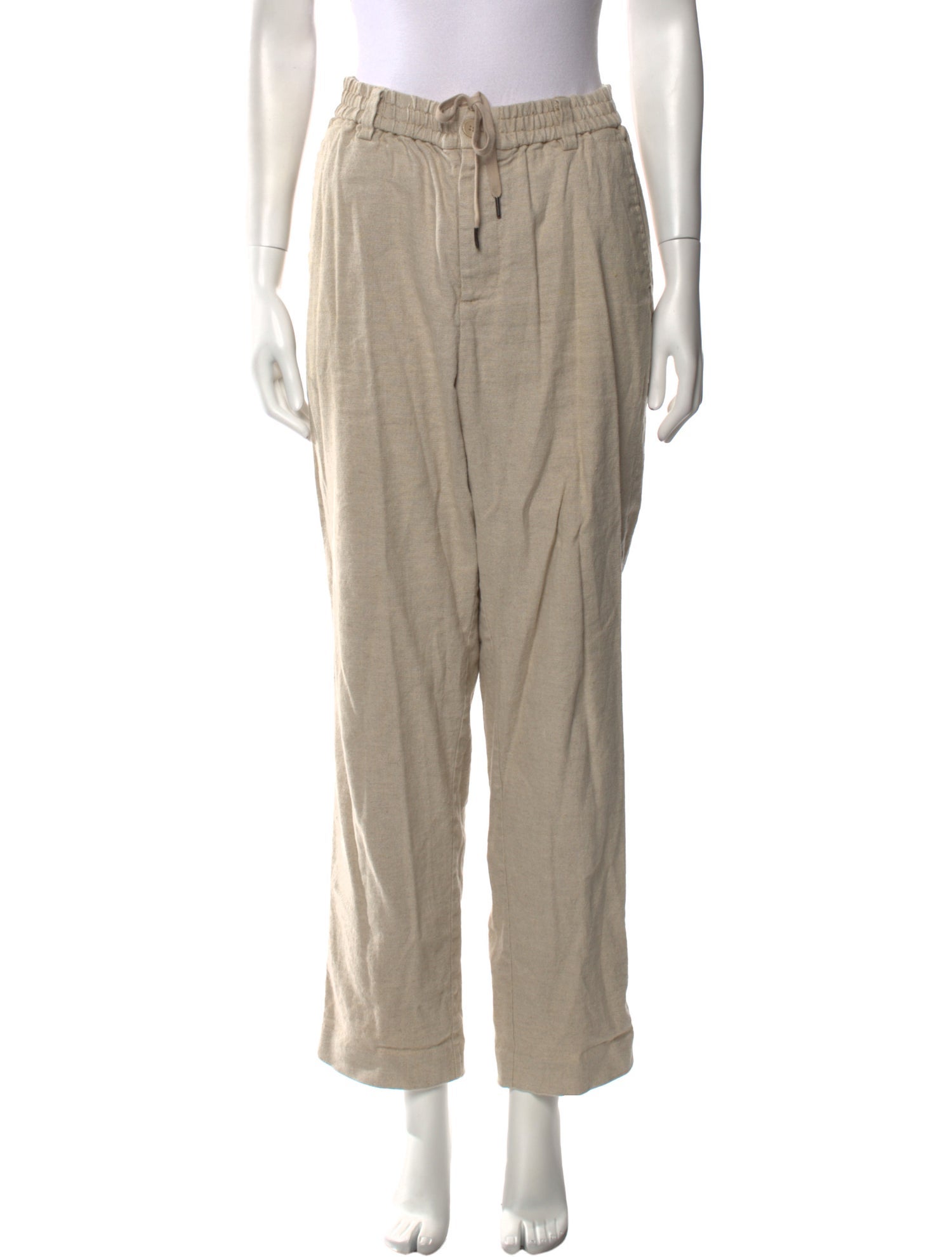Samsøe Linen Straight Leg Pants