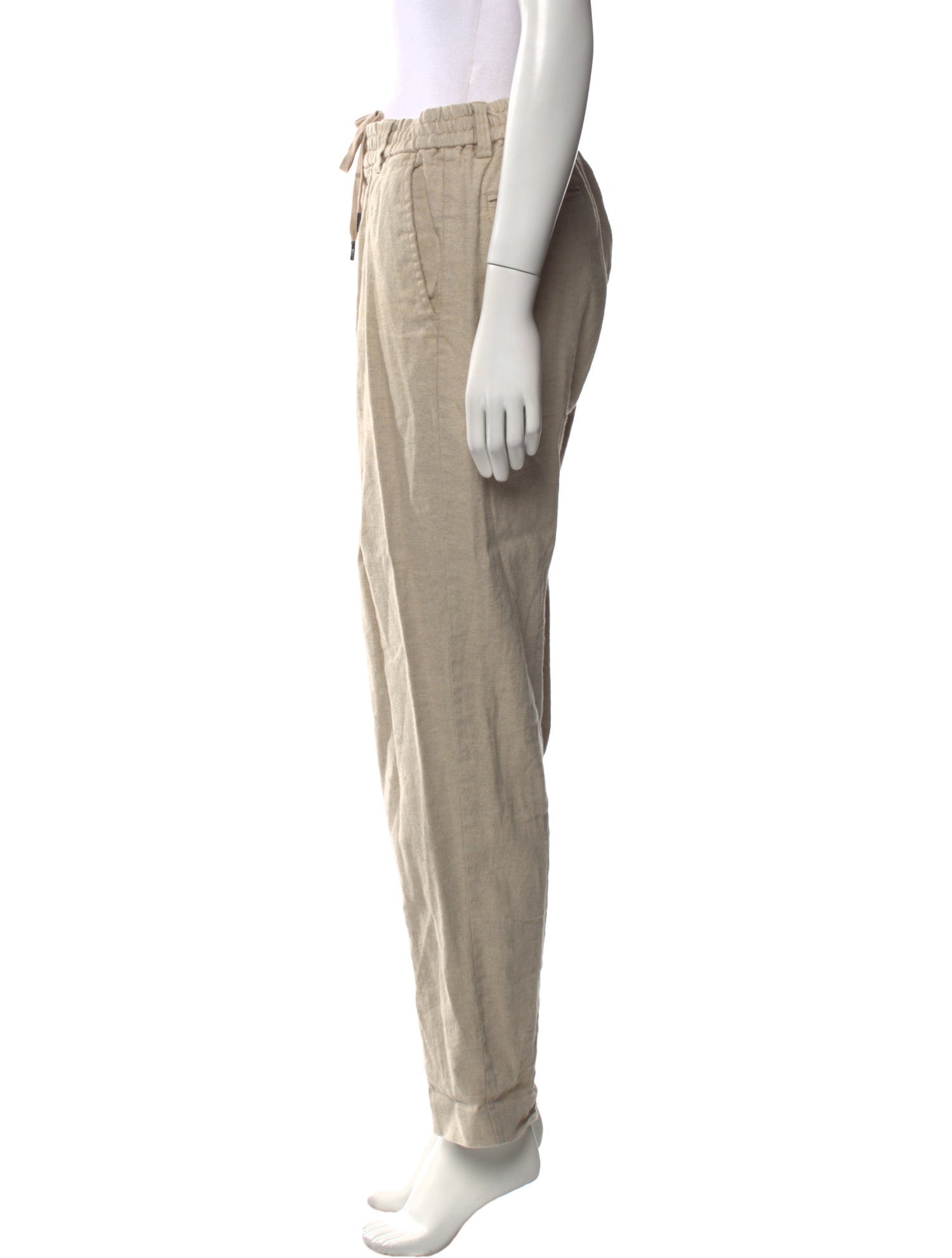 Samsøe Linen Straight Leg Pants