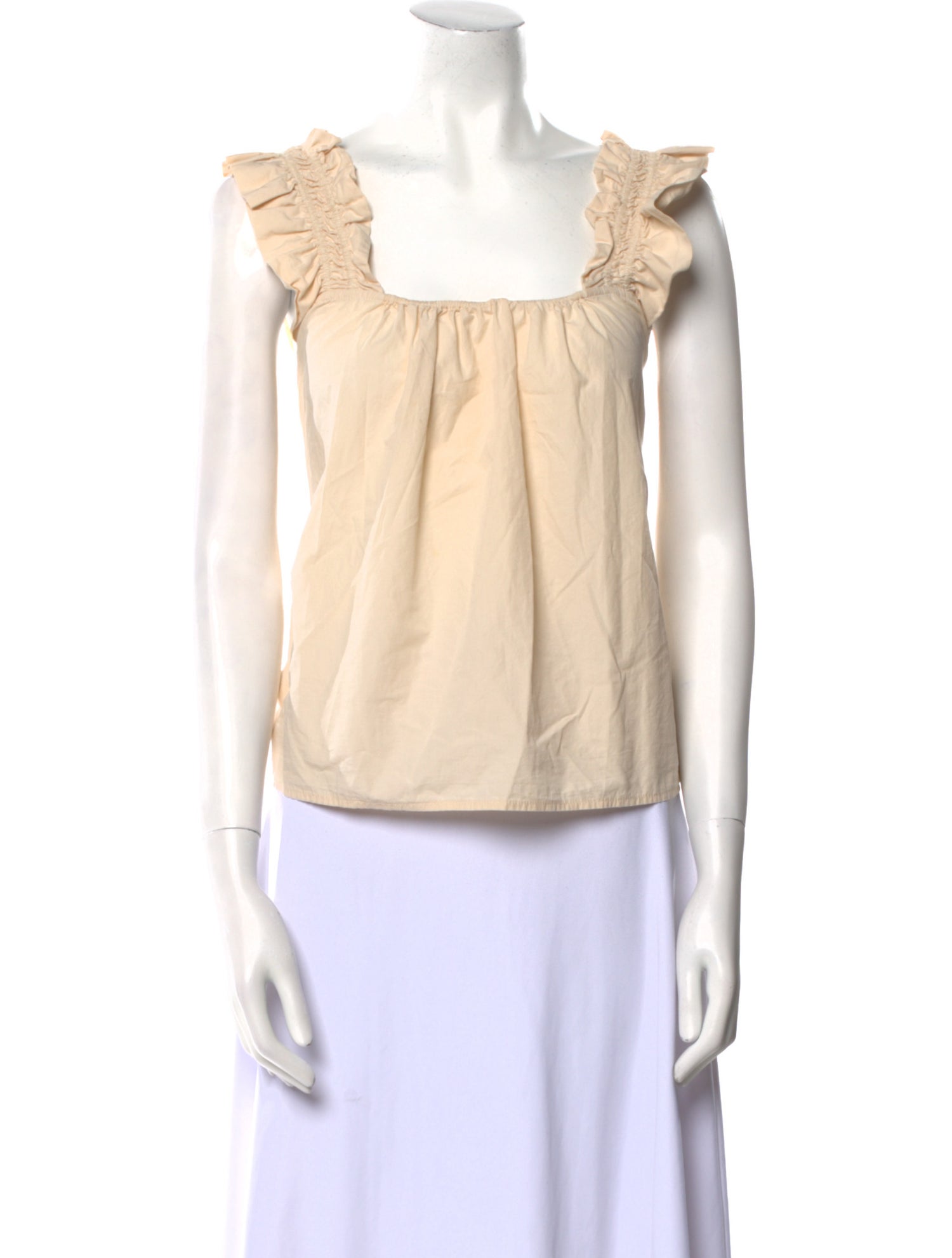Samsøe Square Neckline Sleeveless Blouse