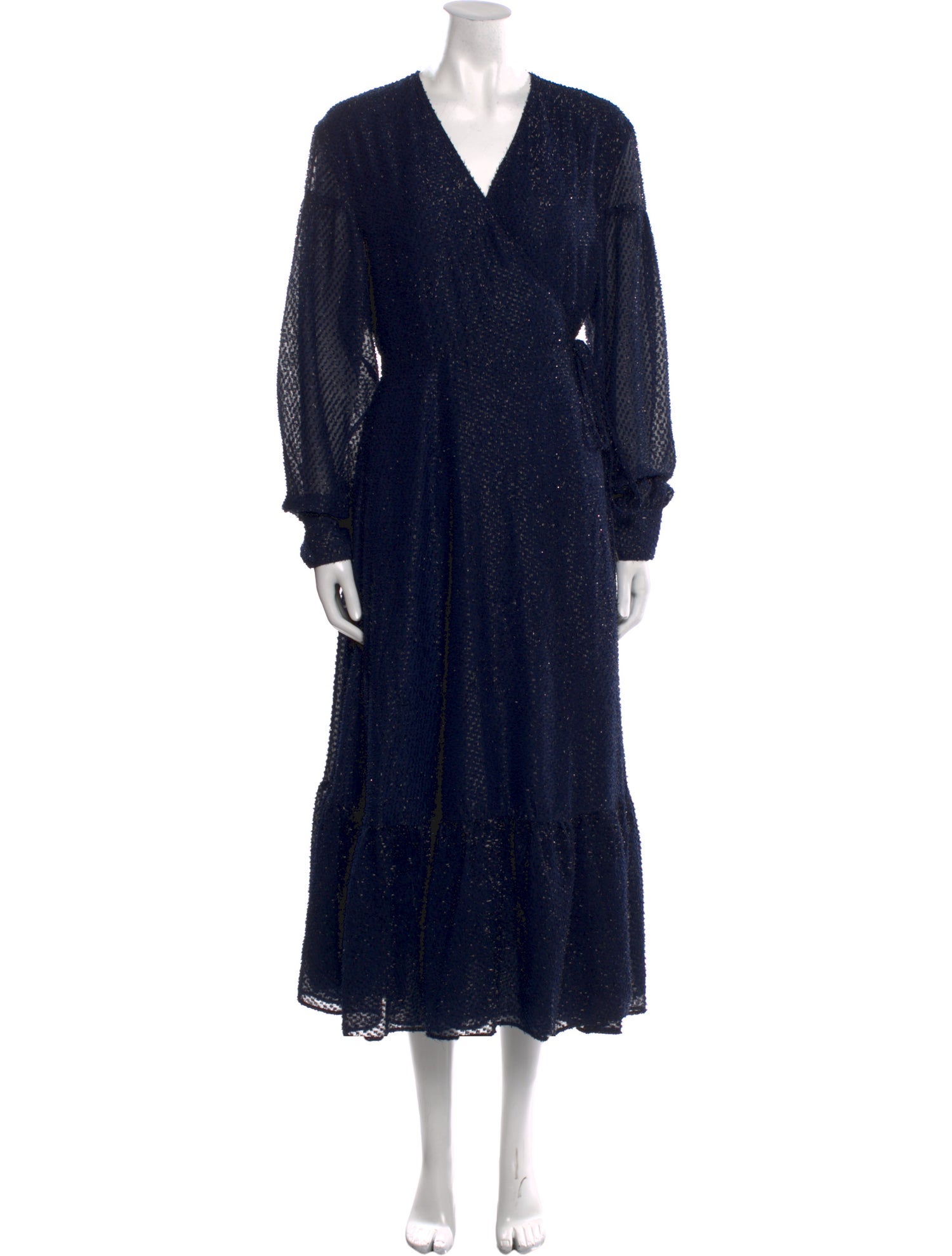 Samsøe V-Neck Long Dress