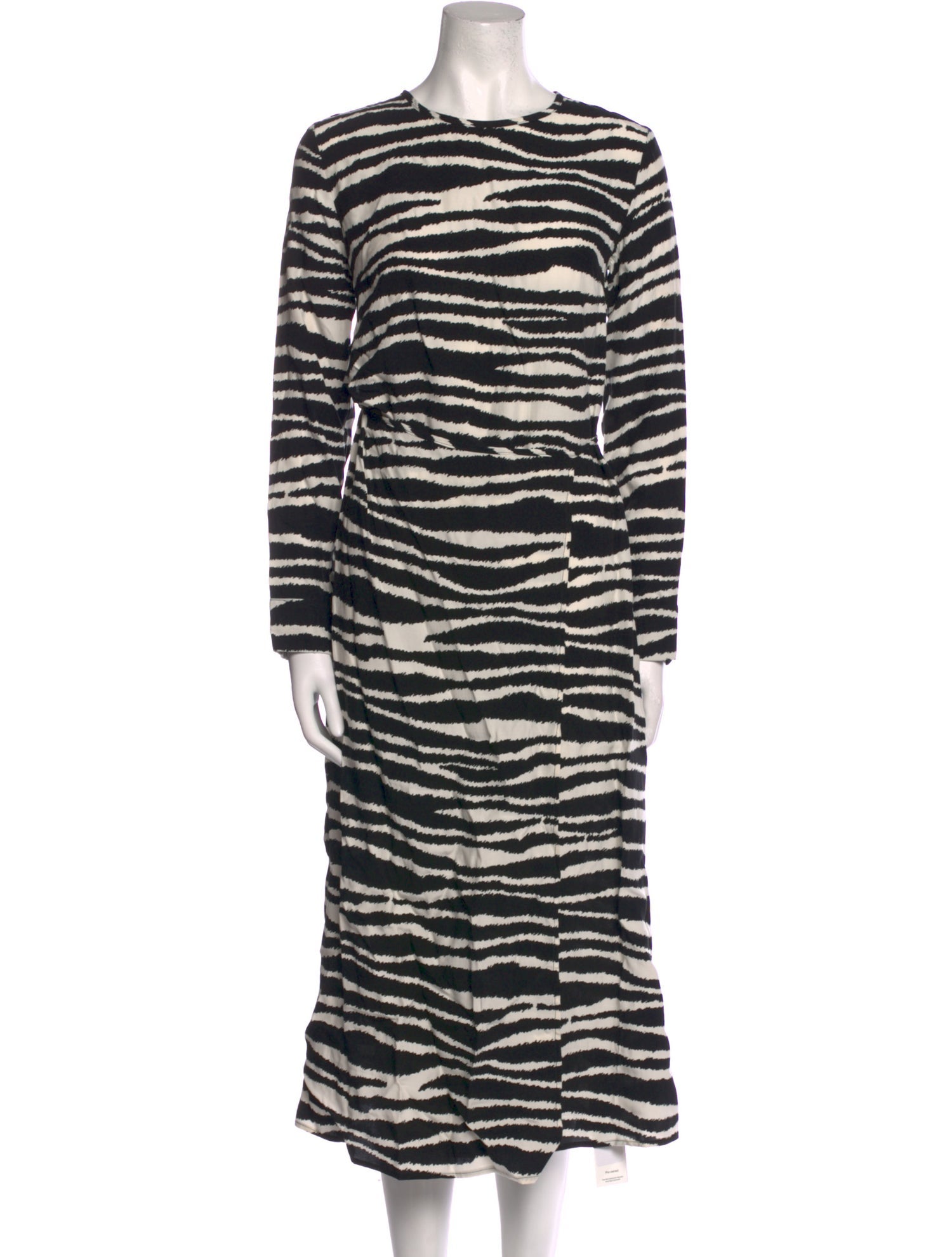 Samsøe Animal Print Long Dress