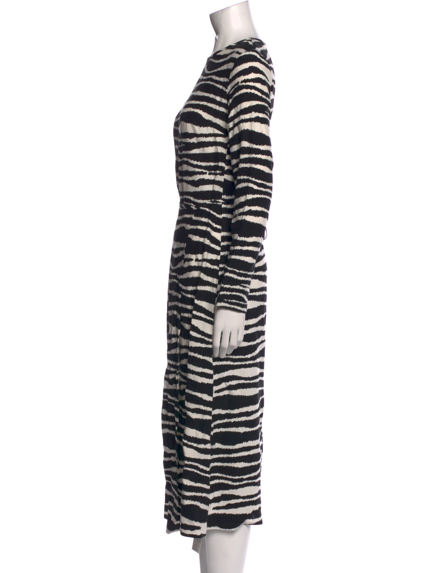 Samsøe Animal Print Long Dress