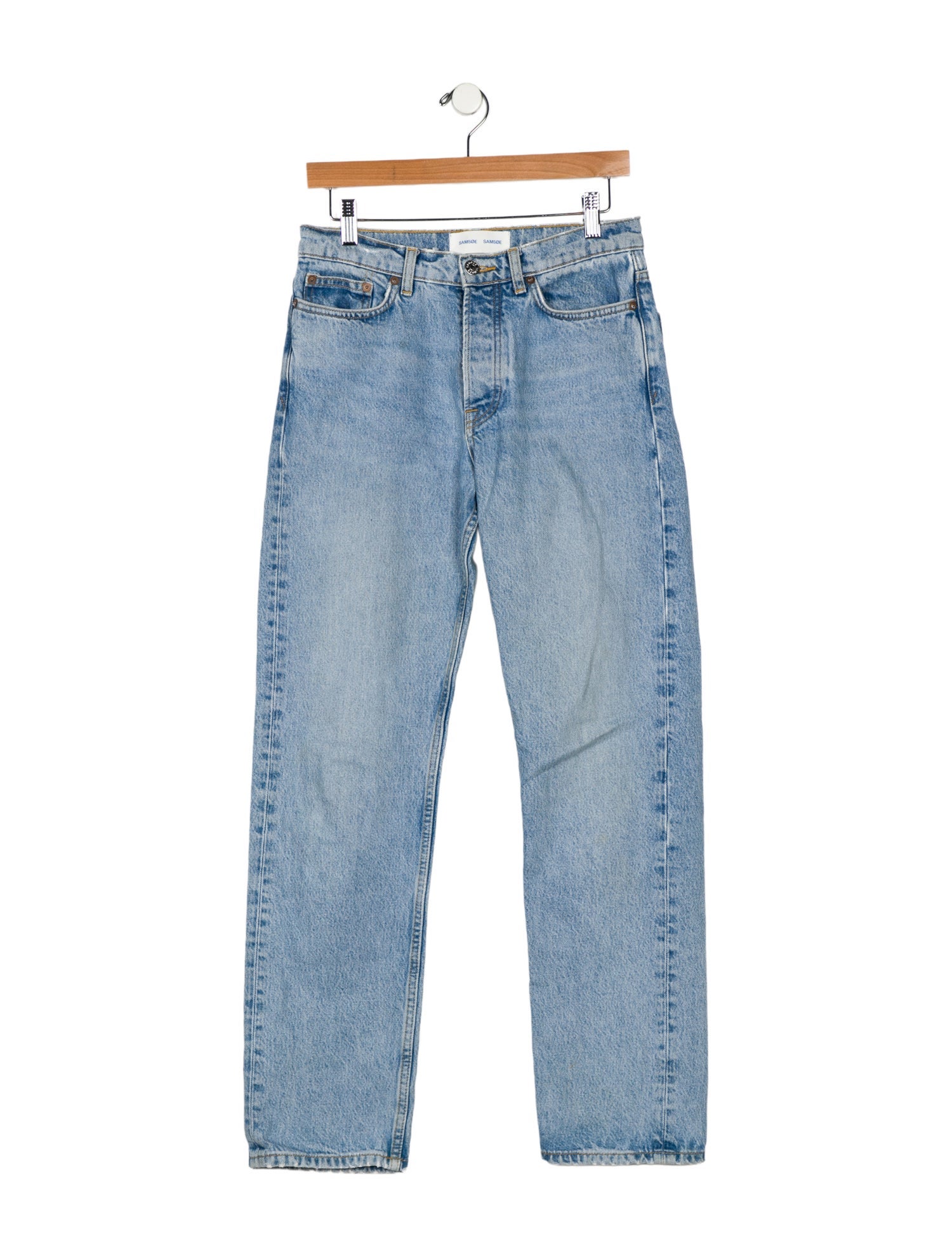 Samsøe High-Rise Straight Leg Jeans