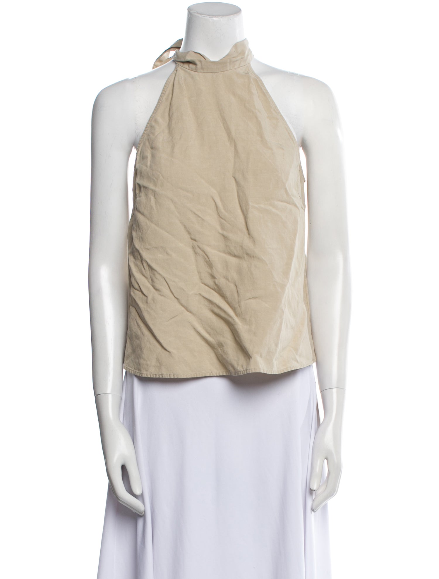 Samsøe Mock Neck Sleeveless Blouse
