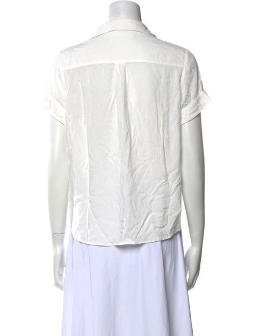 Samsøe Short Sleeve Button-Up Top