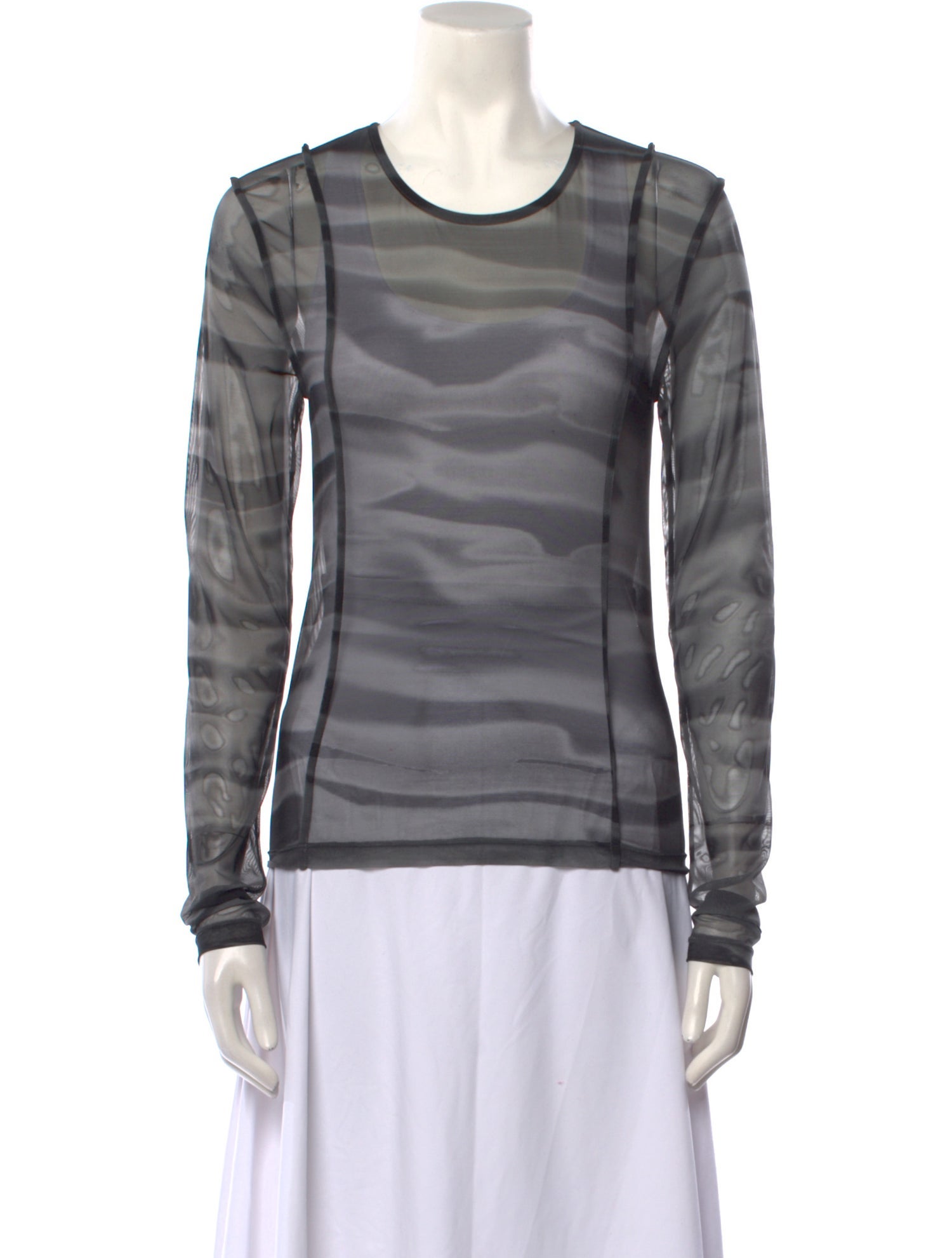 Samsøe Printed Crew Neck Sweatshirt