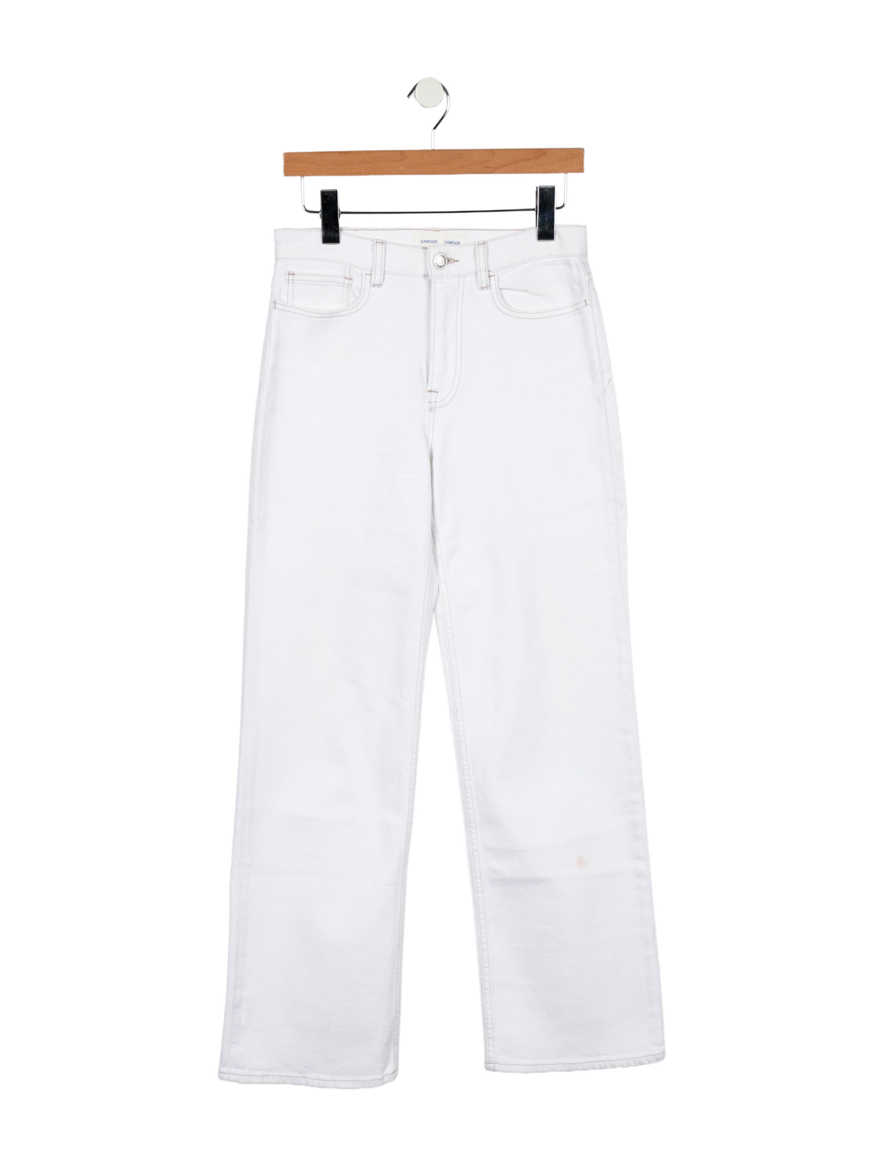 Samsøe Mid-Rise Wide Leg Jeans