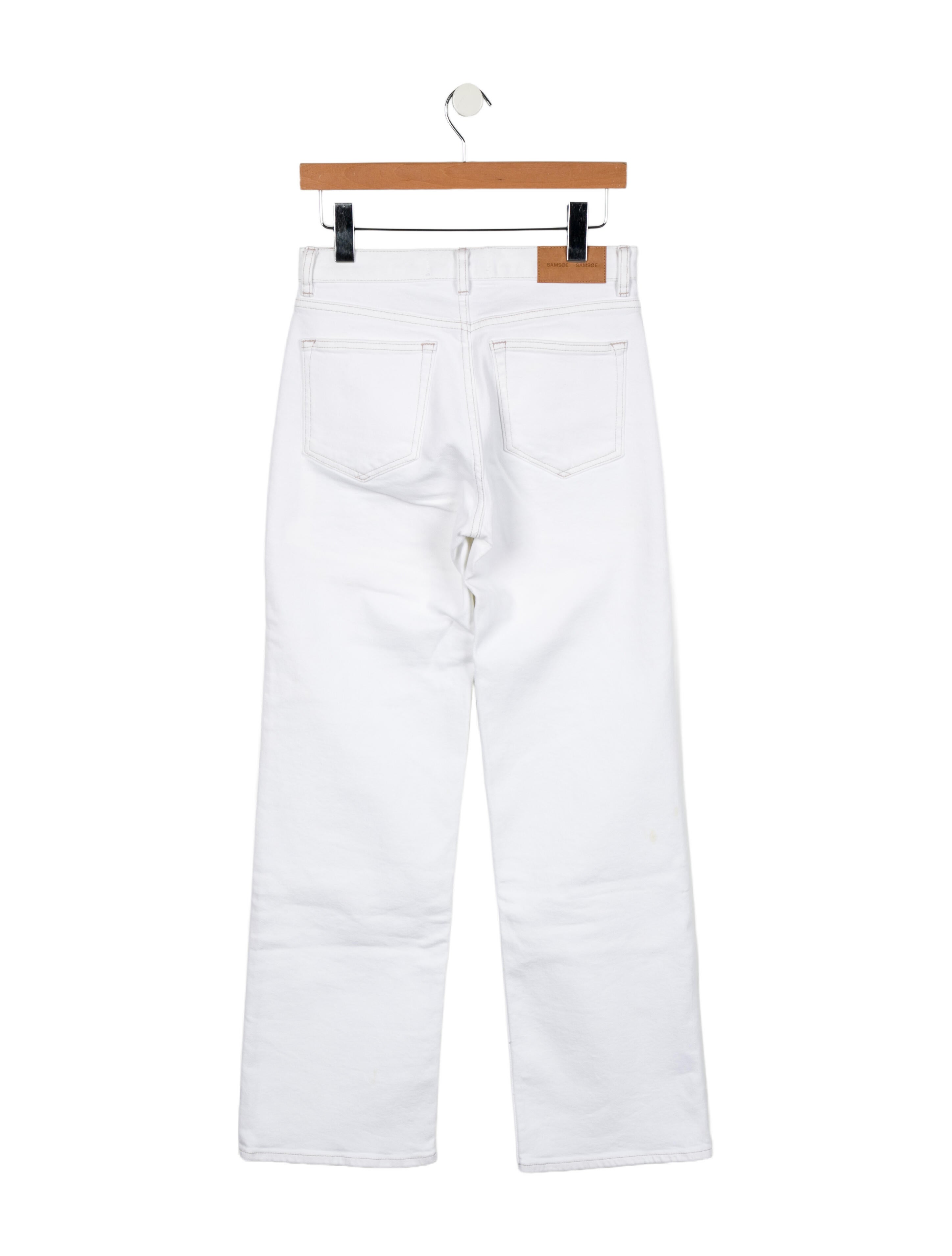 Samsøe Mid-Rise Wide Leg Jeans
