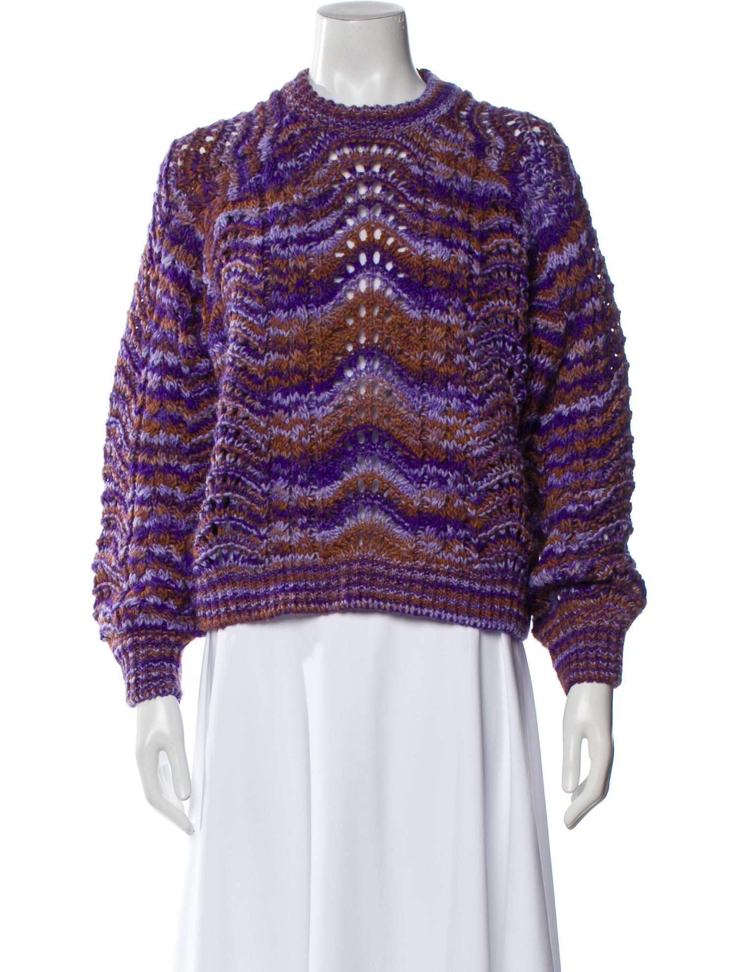 Samsøe Striped Crew Neck Sweater