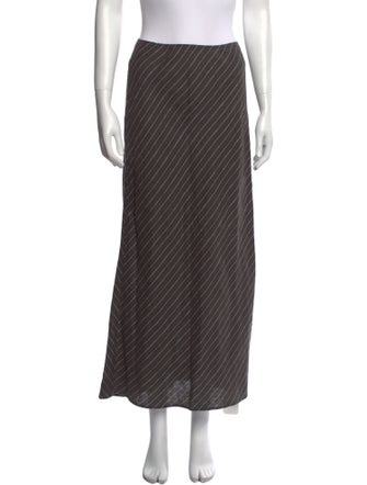 Samsøe Linen Midi Length Skirt