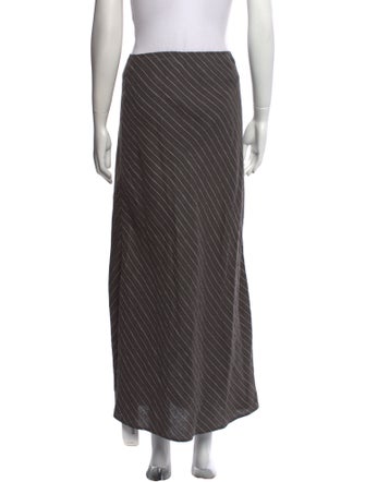 Samsøe Linen Midi Length Skirt