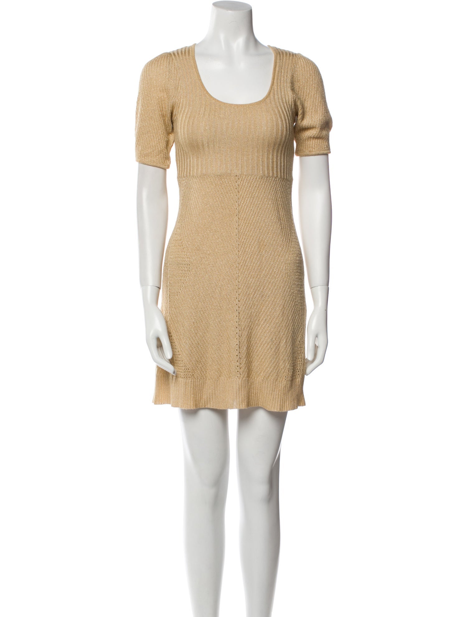 SABATINI Scoop Neck Mini Dress
