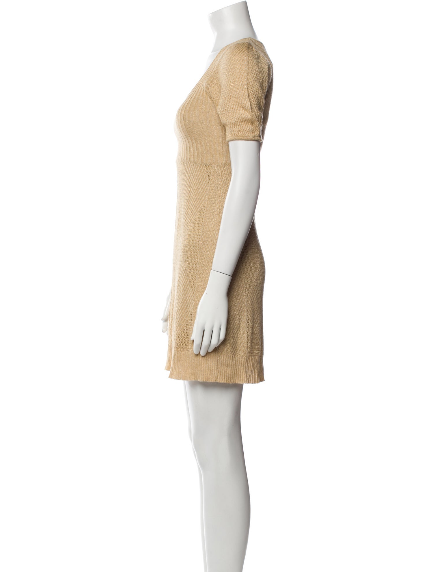 SABATINI Scoop Neck Mini Dress