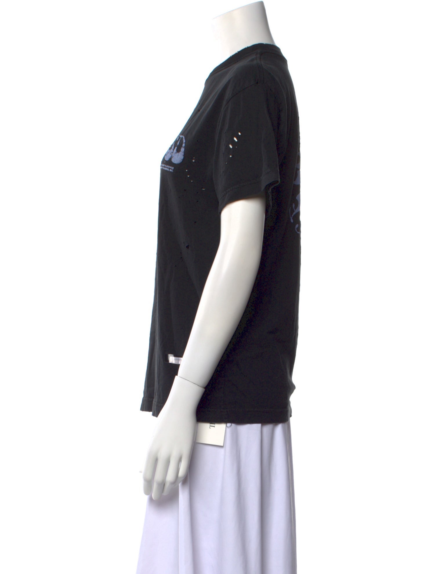 Satisfy Graphic Print Crew Neck T-Shirt