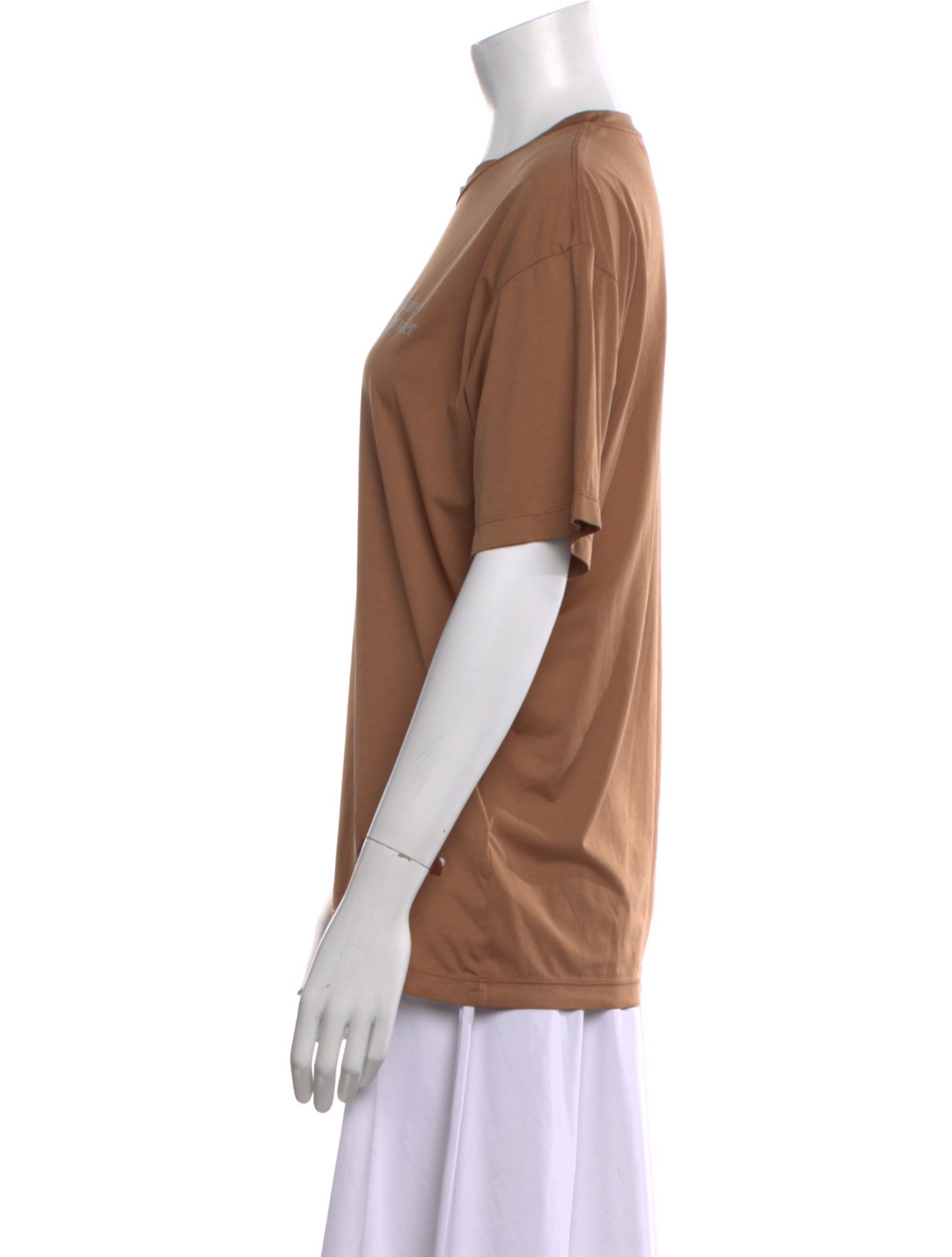 Satisfy Graphic Print Crew Neck T-Shirt