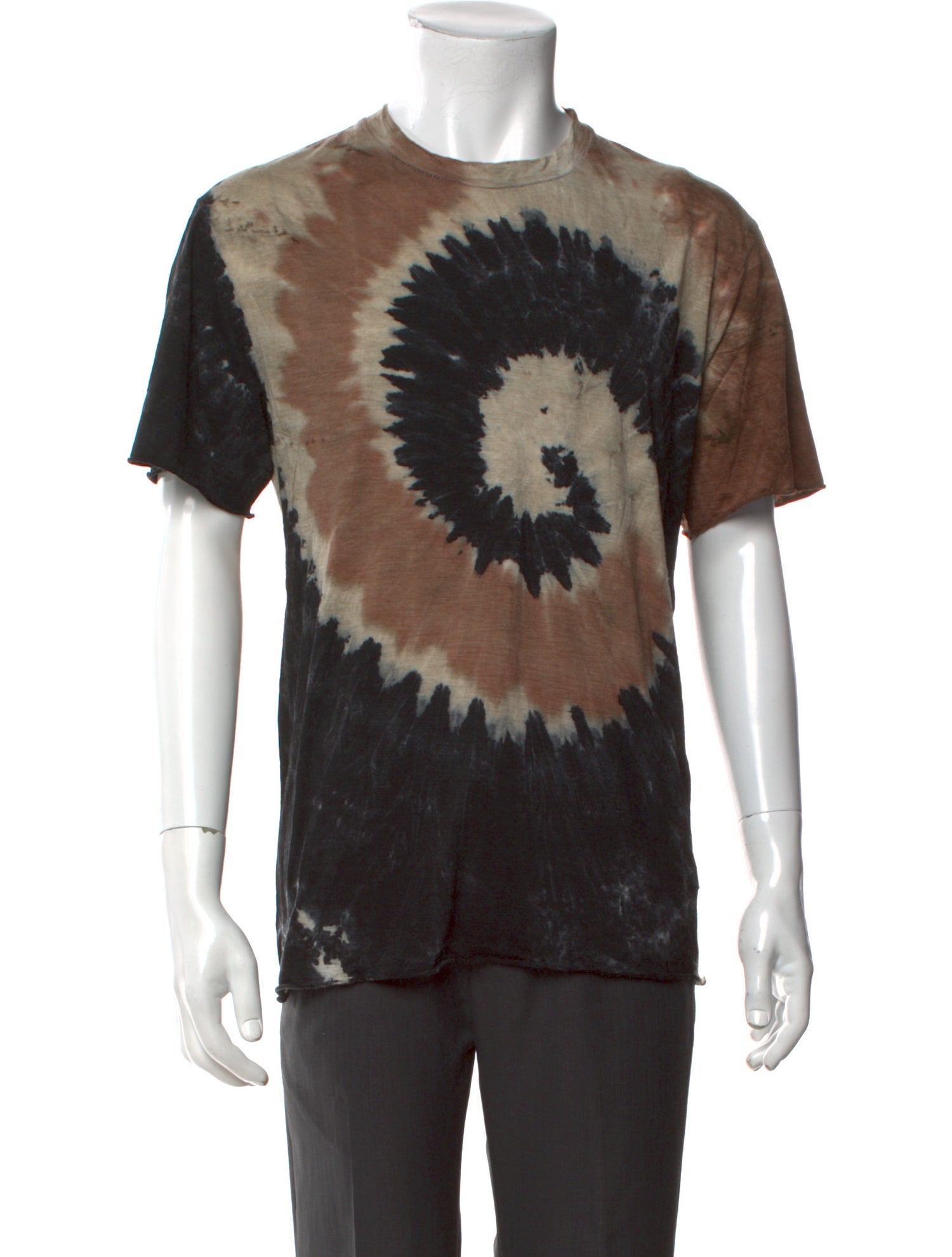 Satisfy Tie-Dye Print Crew Neck T-Shirt
