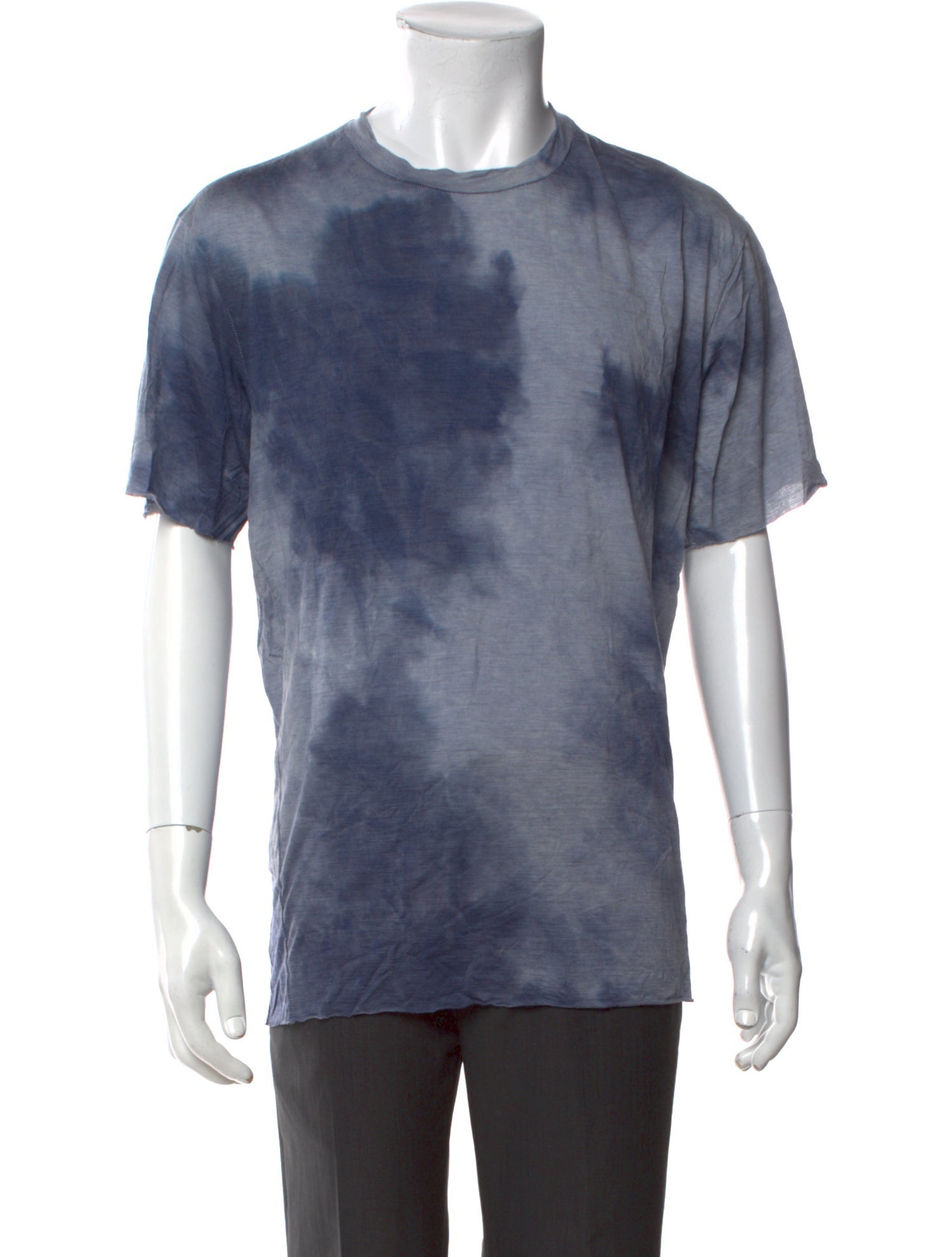 Satisfy Tie-Dye Print Crew Neck T-Shirt