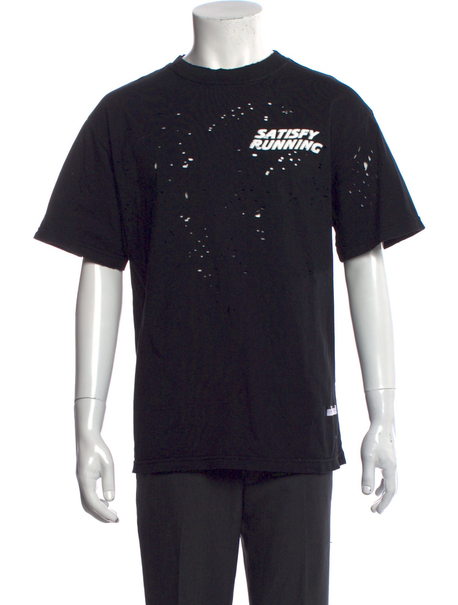 Satisfy Graphic Print Crew Neck T-Shirt