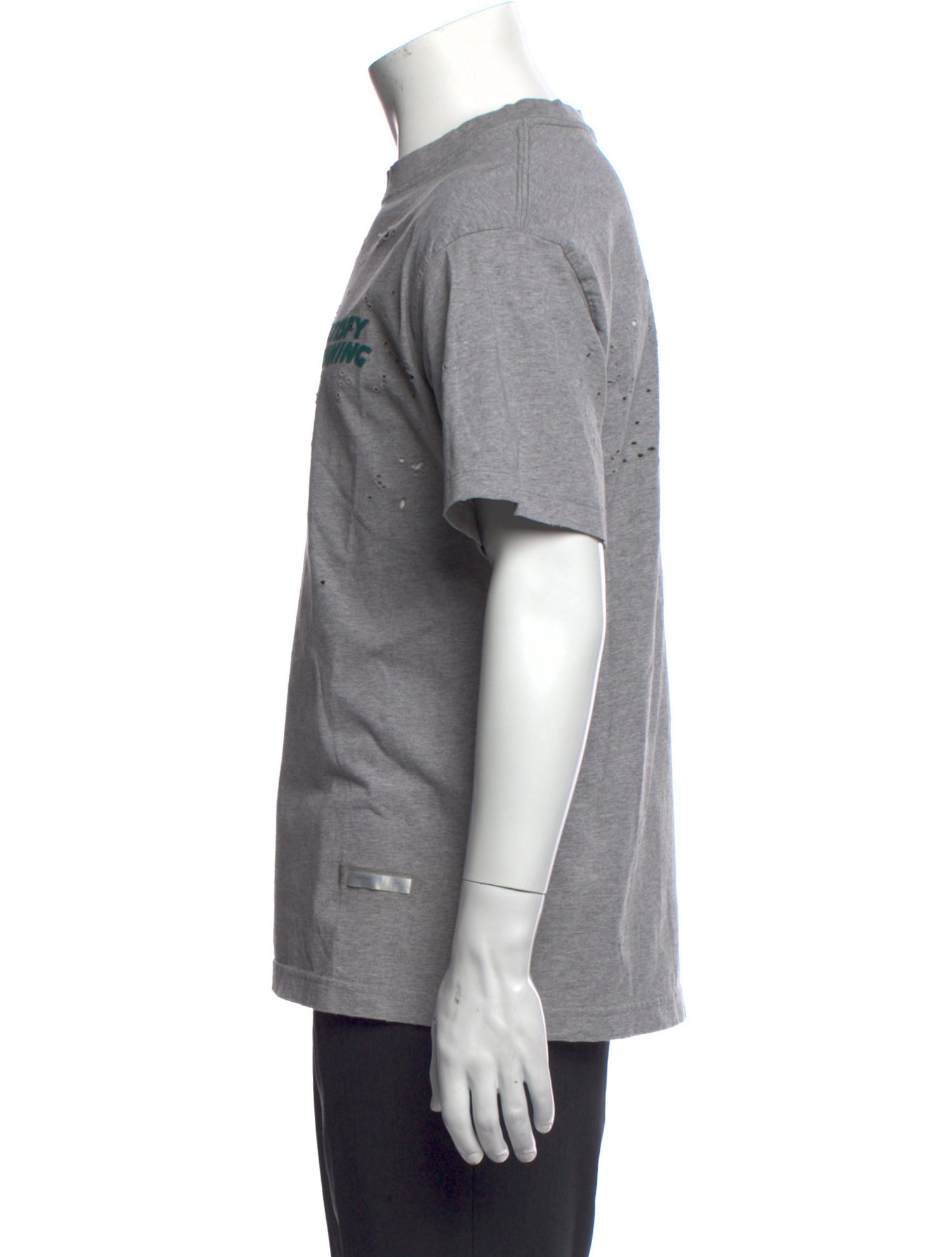 Satisfy Graphic Print Crew Neck T-Shirt