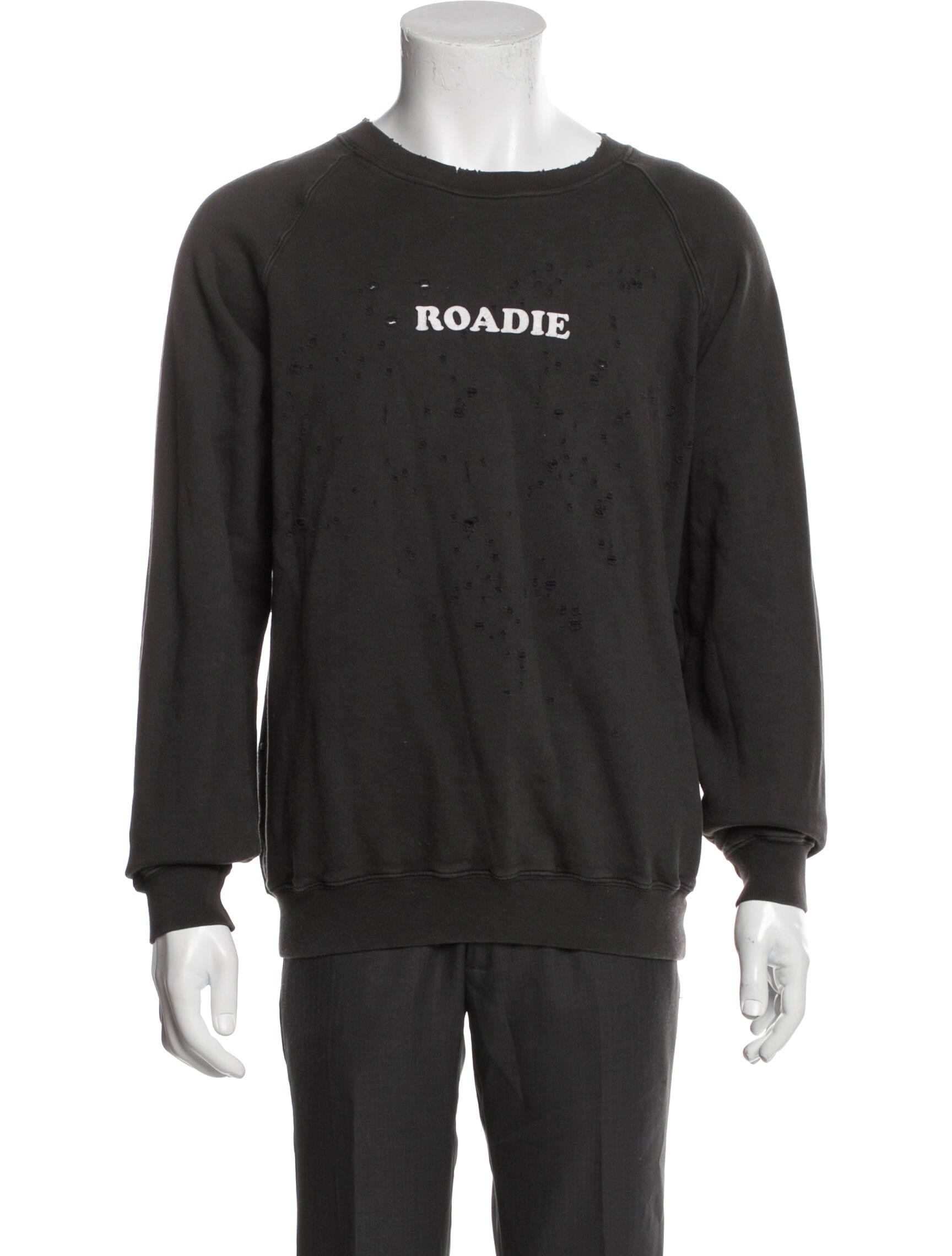 Satisfy Graphic Print Crew Neck Sweatshirt