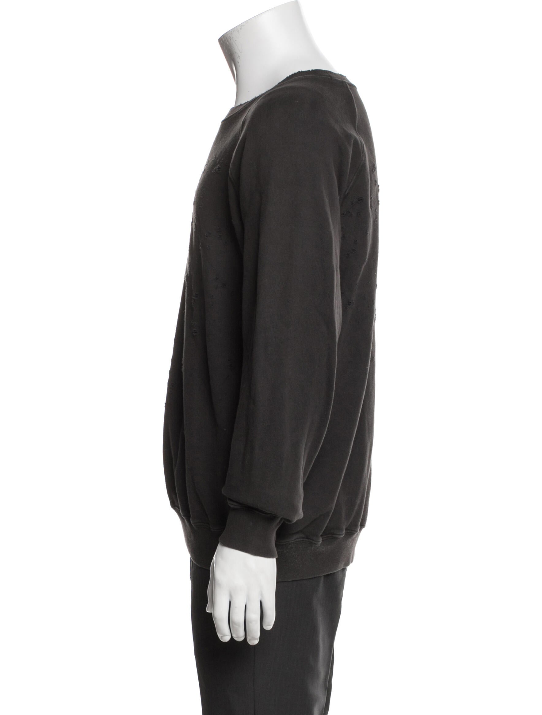 Satisfy Graphic Print Crew Neck Sweatshirt