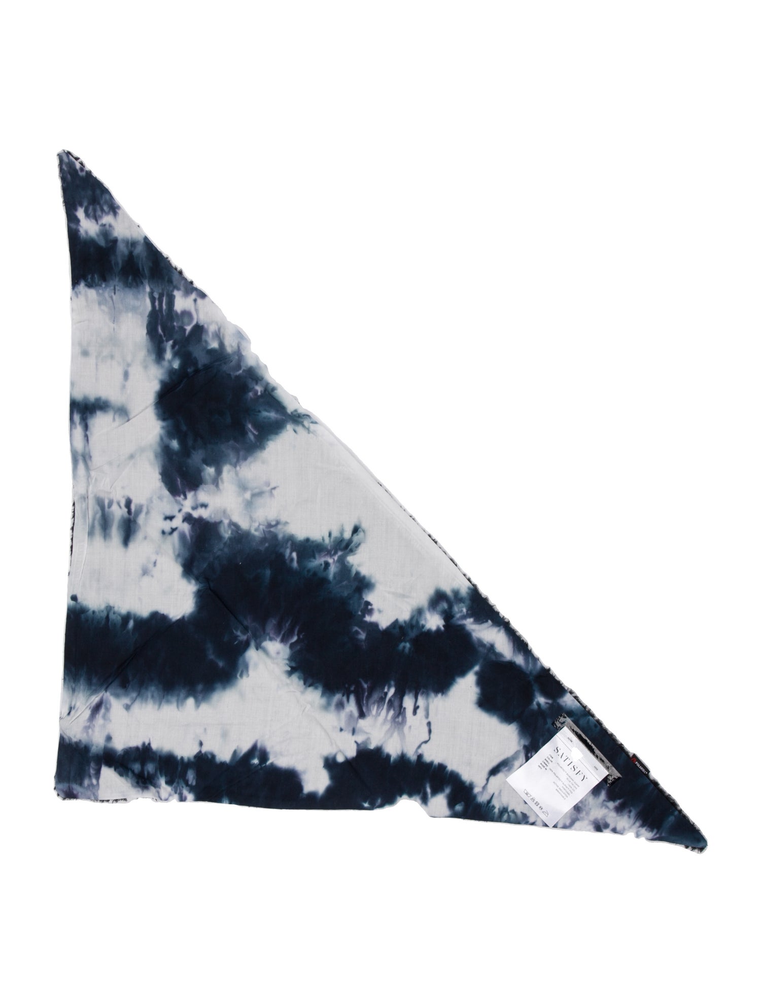 Satisfy Tie-Dye Print Scarf w/ Tags