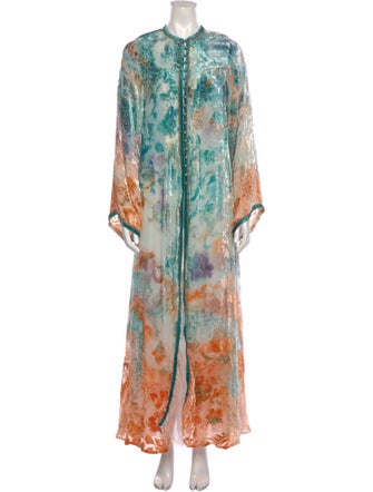 SABINA FAY BRAXTON Printed Long Dress