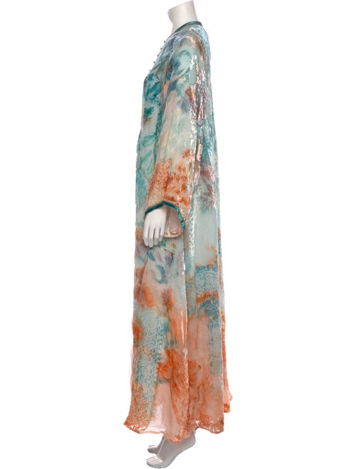 SABINA FAY BRAXTON Printed Long Dress