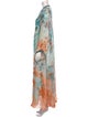 SABINA FAY BRAXTON Printed Long Dress