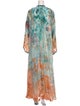 SABINA FAY BRAXTON Printed Long Dress