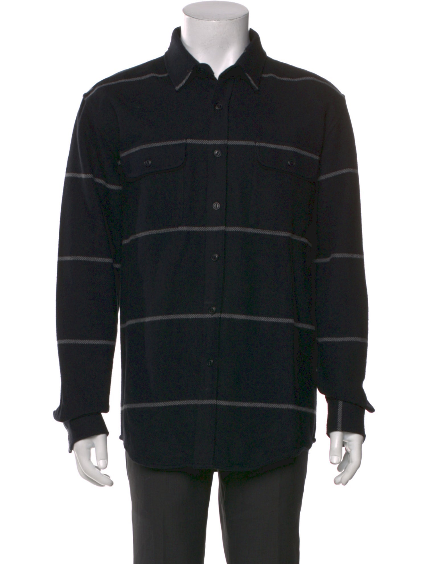 Saturdays Surf NYC Plaid Print Long Sleeve Shirt