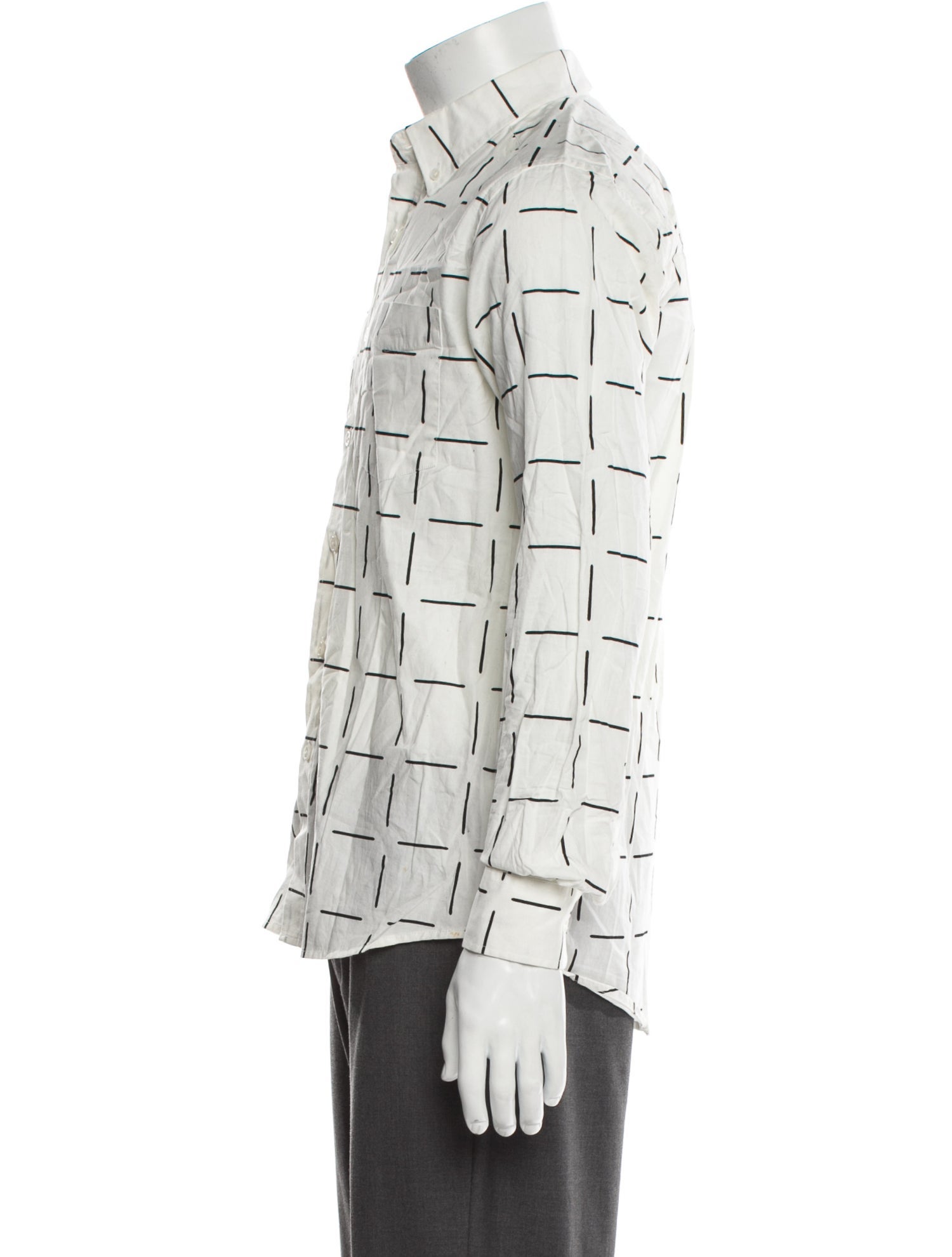 Saturdays Surf NYC Plaid Print Long Sleeve Shirt