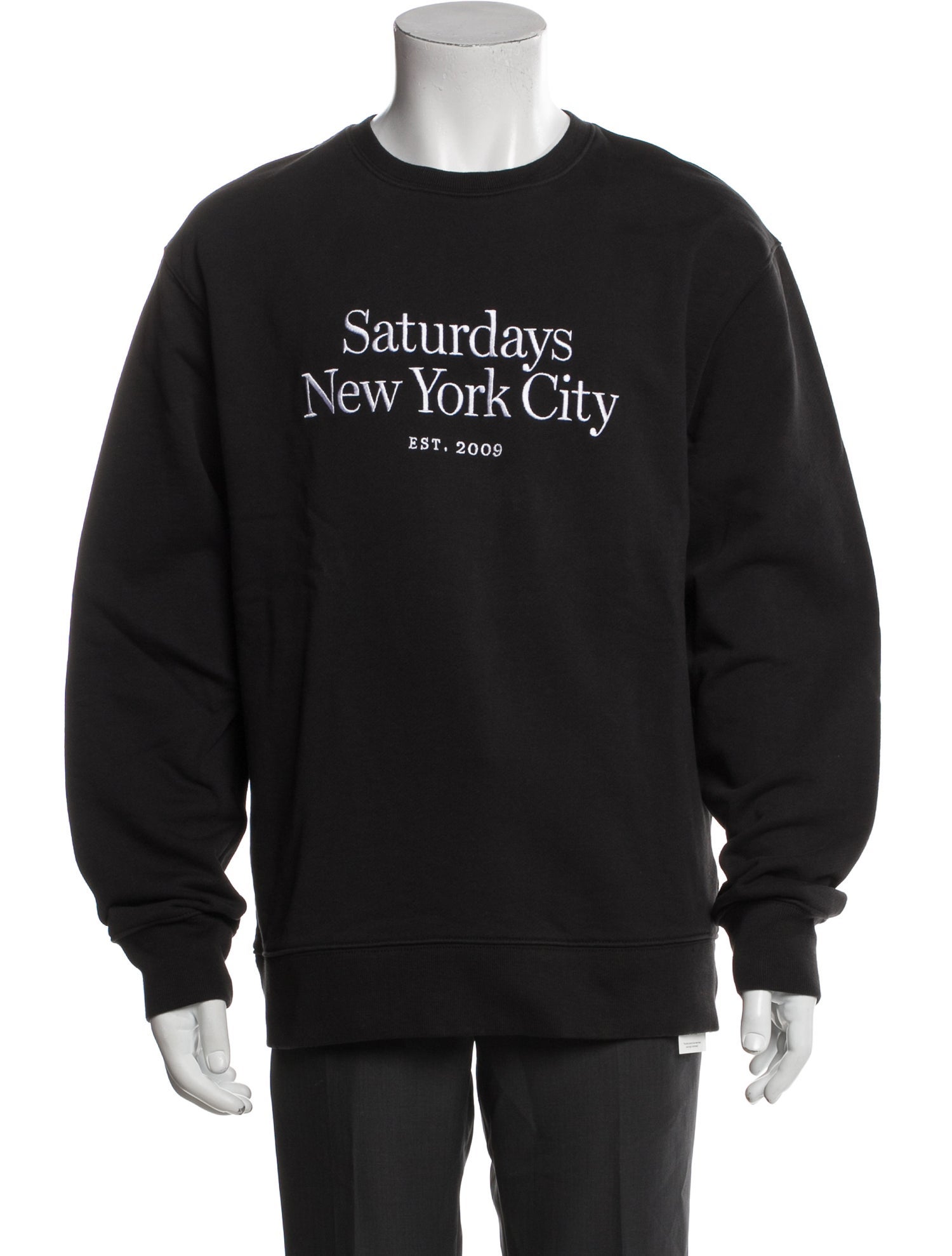 Saturdays Surf NYC Graphic Print Crew Neck Sweatshirt