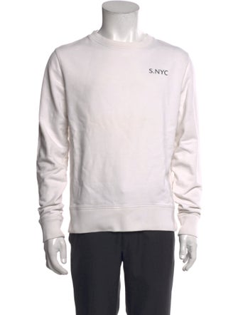 Saturdays Surf NYC Graphic Print Crew Neck Pullover