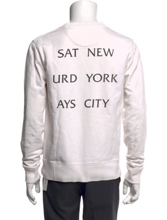 Saturdays Surf NYC Graphic Print Crew Neck Pullover