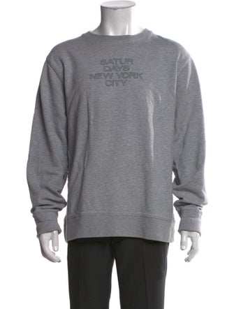 Saturdays Surf NYC Graphic Print Crew Neck Sweatshirt