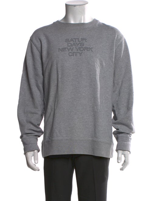 Saturdays Surf NYC Graphic Print Crew Neck Sweatshirt