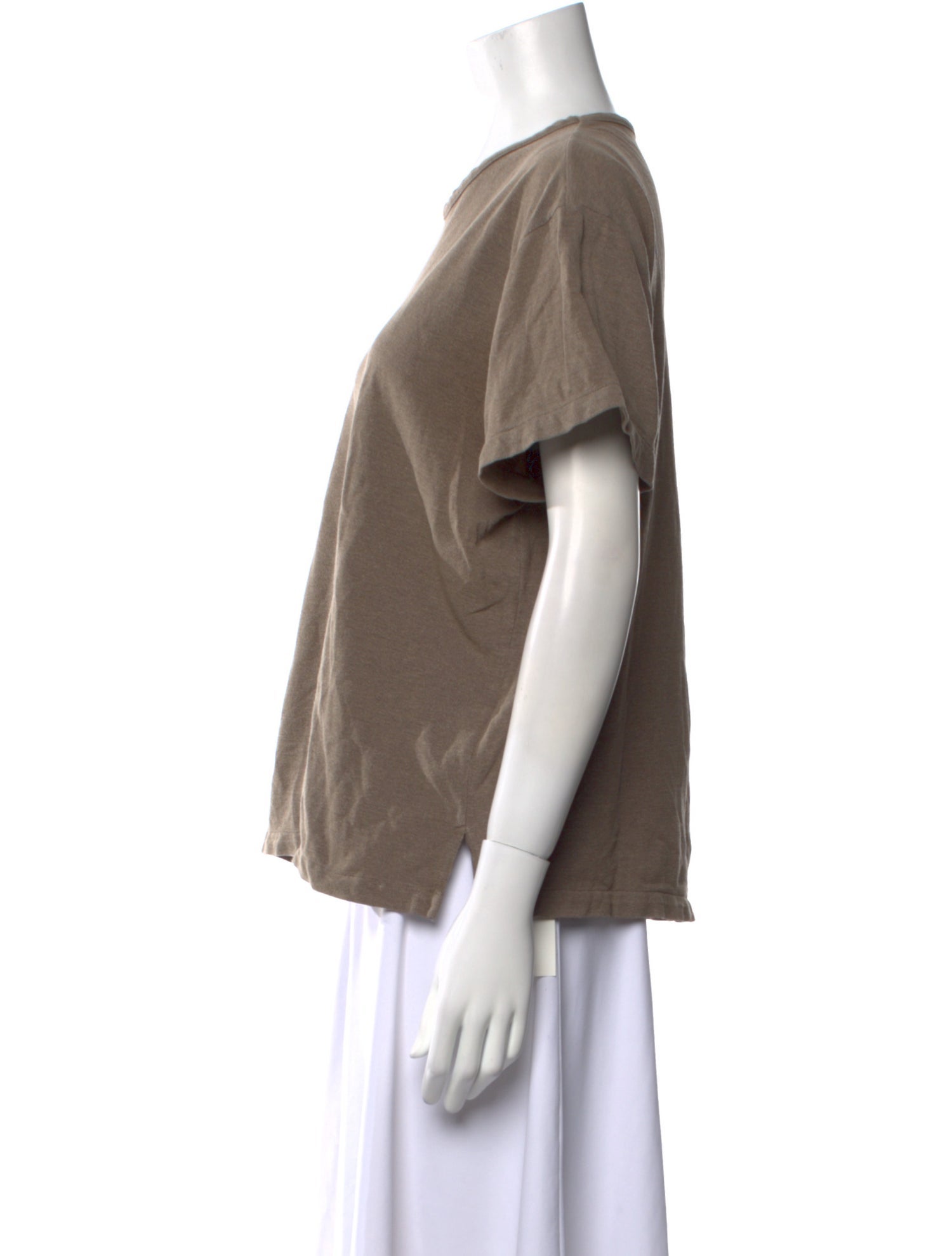 Stòffa Scoop Neck Short Sleeve T-Shirt