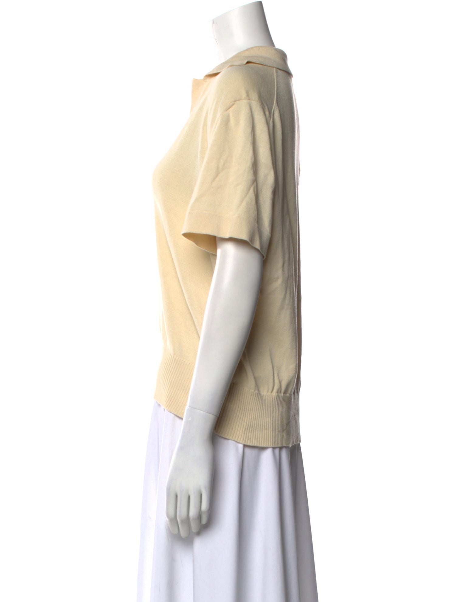 Stòffa V-Neck Short Sleeve Polo