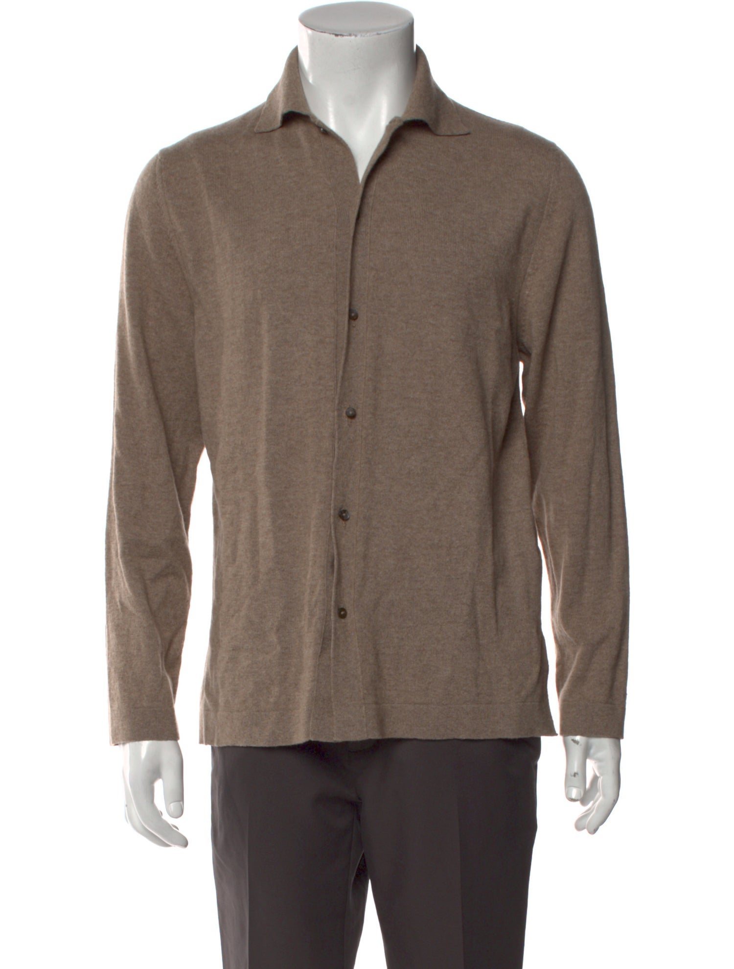 Stòffa Cashmere Collar Cardigan