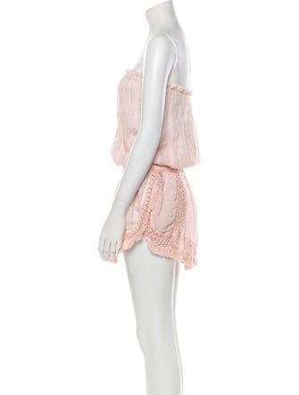 Sunday Atelier Linen Mini Dress