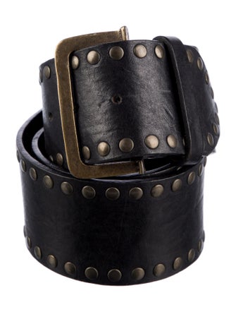 Sunday Atelier Wide Leather Belt