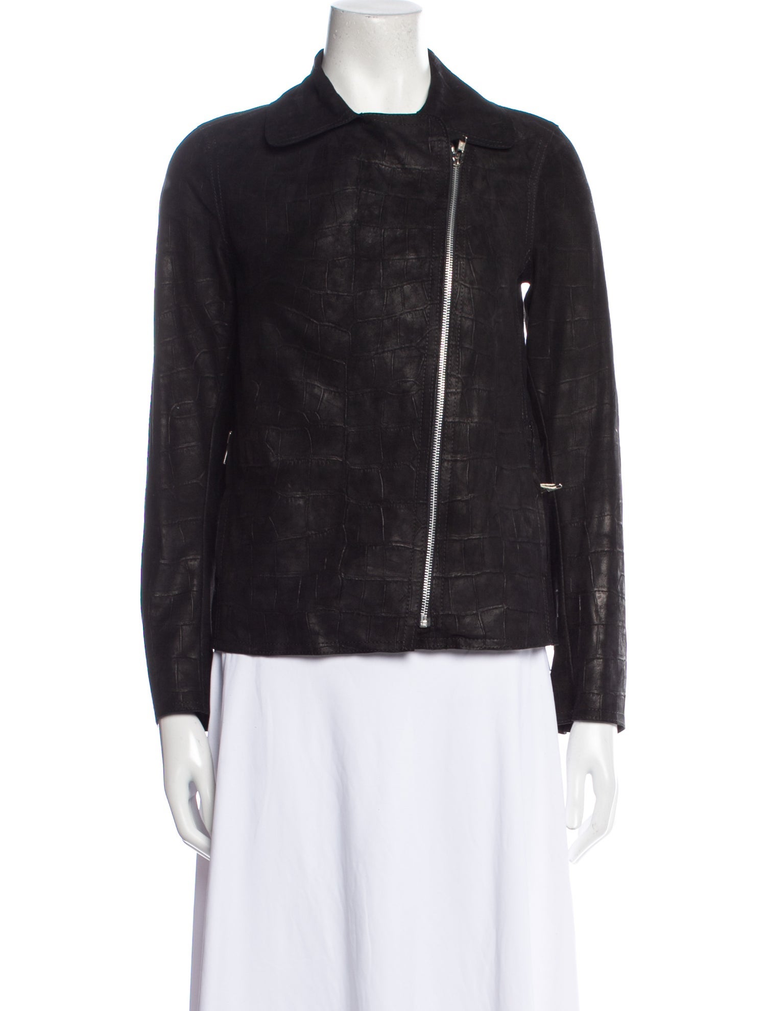 Salvatore Santoro Leather Biker Jacket w/ Tags