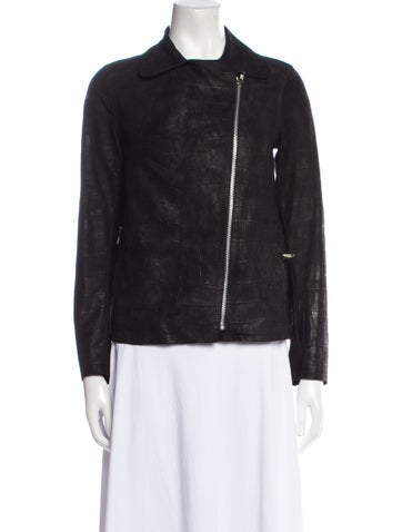 Salvatore Santoro Jackets Leather Biker Jacket Us4, I40 | S