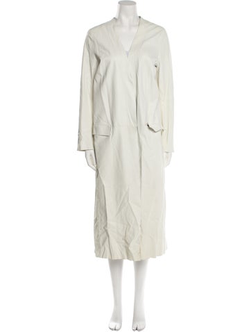 Salvatore Santoro Coats Leather Coat Us8, It44 | M