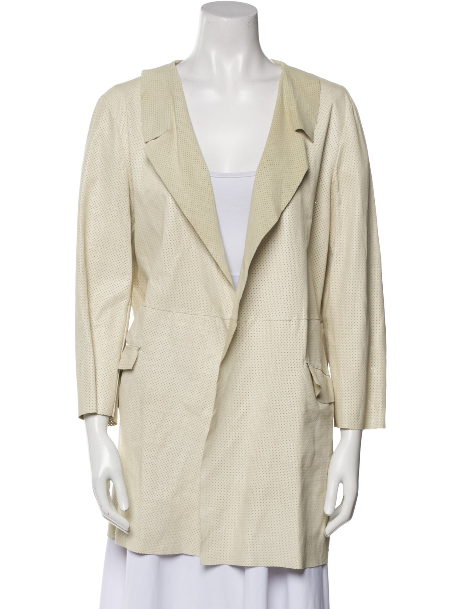 Salvatore Santoro Leather Evening Jacket