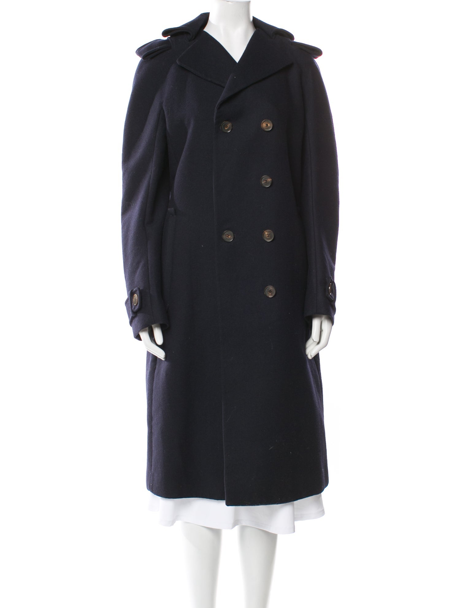 Salvatore Santoro Wool Peacoat