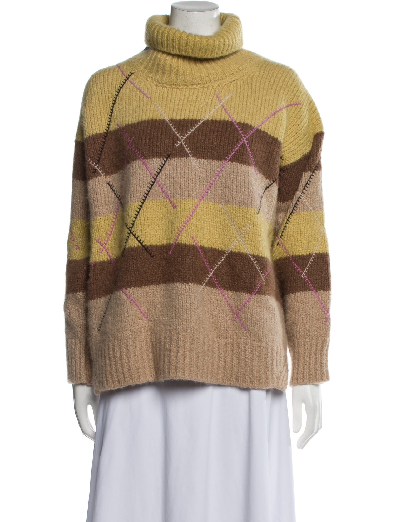 Saverio Palatella Cashmere Striped Sweater