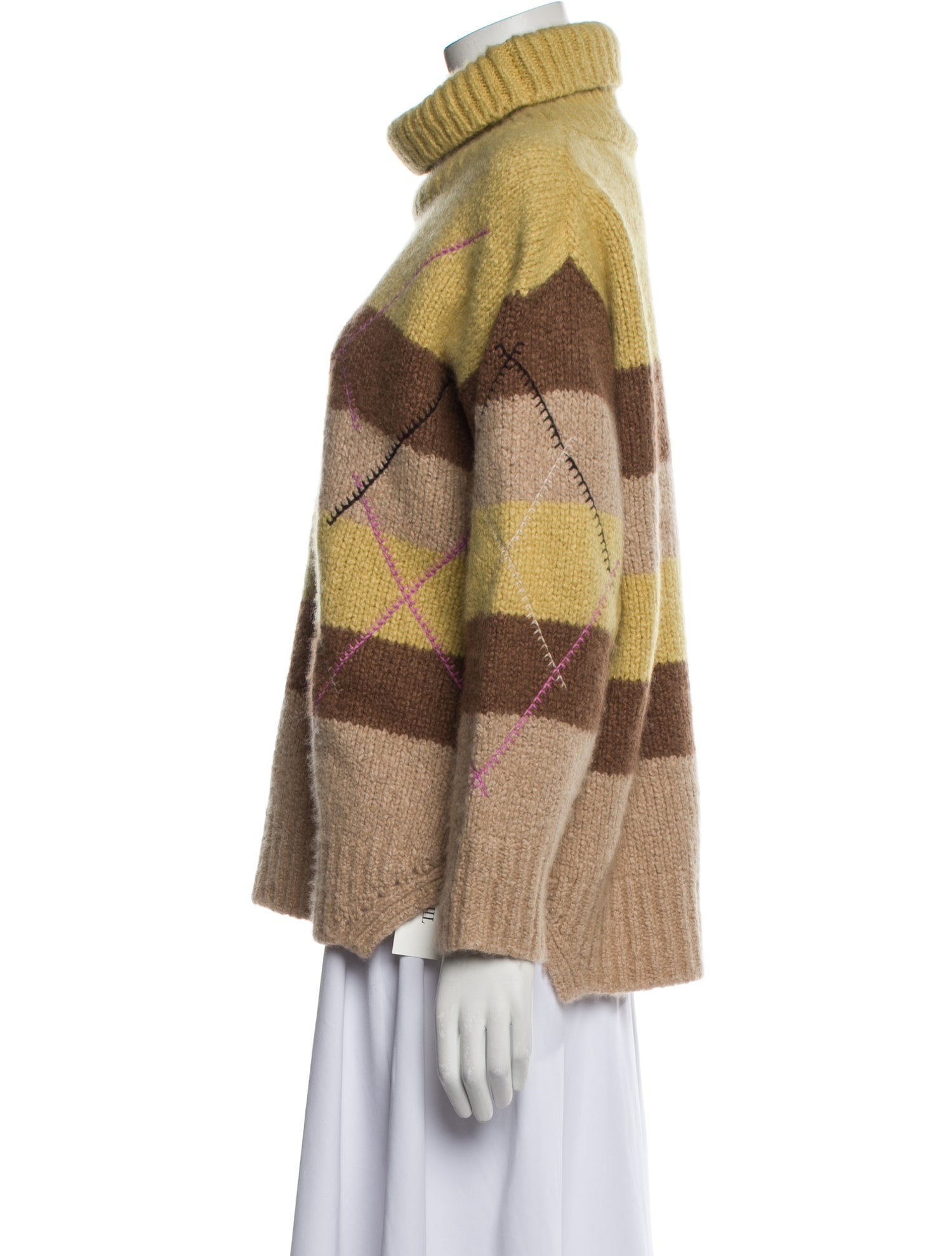 Saverio Palatella Cashmere Striped Sweater